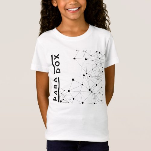 Stylish Geometric Polygon Design with Paradox word T_Shirt