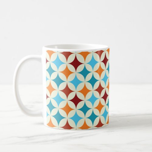 Stylish Geometric Vintage Seamless Pattern Coffee Mug