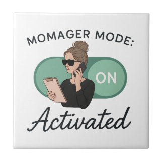 Stylish Gift for Boss Moms Ceramic Tile