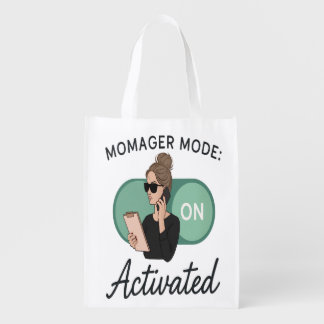 Stylish Gift for Boss Moms Grocery Bag