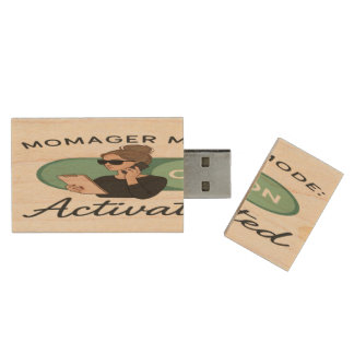 Stylish Gift for Boss Moms Wood Flash Drive