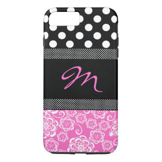 Stylish Girly Monogram iPhone 7 Plus Case