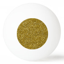 Stylish Glitter Gold Ping-Pong Ball Stylish Glitter Gold Ping-Pong Ball