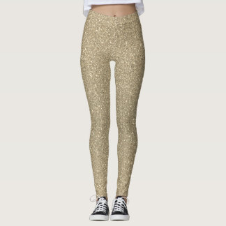Stylish glitter leggings