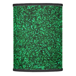 Stylish Glitzy Green Sequin Sparkles Lamp Shade