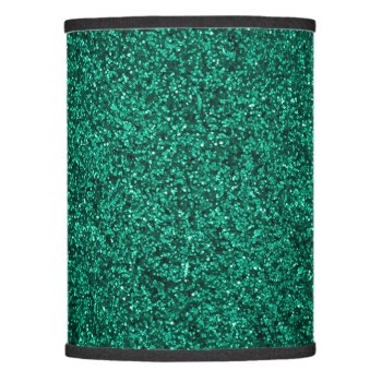 Stylish Glitzy Turquoise Sequin Sparkles Lamp Shade by kye_designs at Zazzle