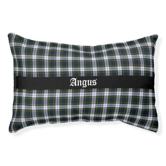 Stylish Gordon Dress Plaid Custom Pet Bed (Front)
