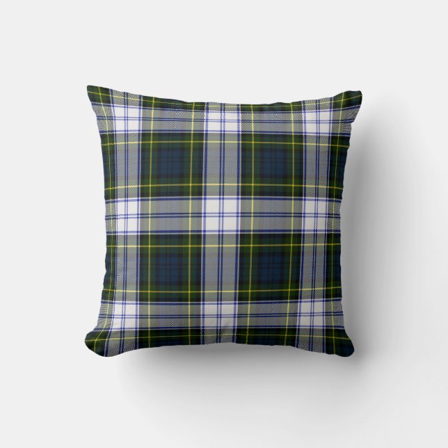 Stylish Gordon Dress Tartan Plaid Pillow (Front)
