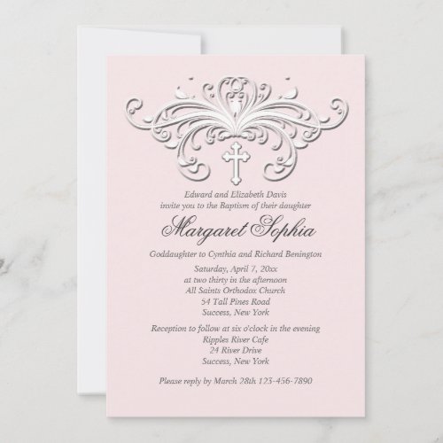 Stylish Grace Religious Occasion Invitation