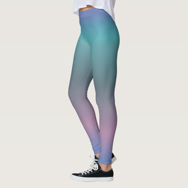 Stylish Gradient Leggings (Left)