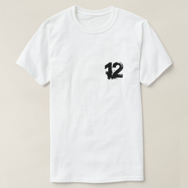 Stylish Graphic T-Shirt for Men & Women | Casual D (Design Front)