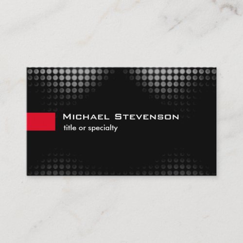 Stylish Grey Black Modern Unique Business Card