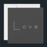 Stylish Grey White Love Wedding<br><div class="desc">You can easily change the fonts and colors. You can also add your logo and the background image as you like.</div>
