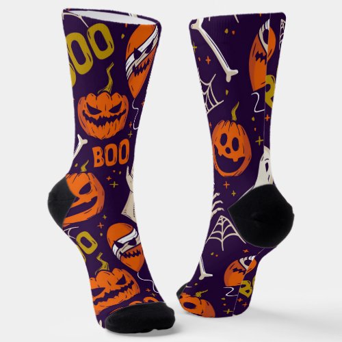Stylish Halloween Socks 