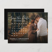 Stylish Handwritten Save the Date Announcement (Front/Back)