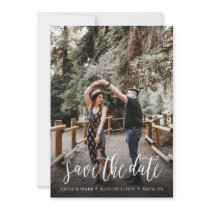 Stylish Handwritten Save the Date Card Stylish Handwritten Save the Date Card