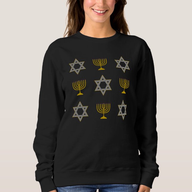 Stylish HANUKKAH Sweatshirt (Front)