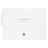 Stylish Happy Birthday Cards (Back Horizontal)