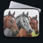 stylish horses photo background laptop sleeve<br><div class="desc">stylish horses photo background laptop sleeve</div>