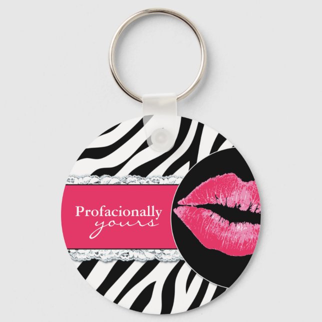 Stylish Hot Lips Keychain (Front)