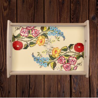 Stylish Hungarian Floral design