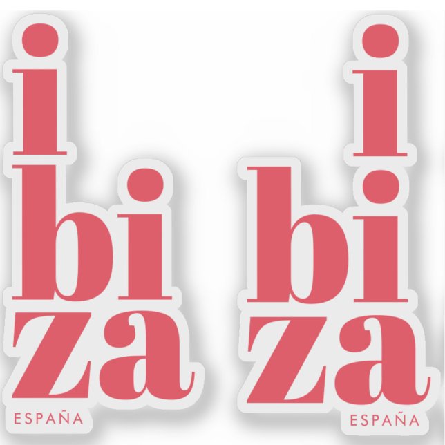 Stylish Ibiza Spain  Sticker (Creator Uploaded)