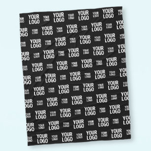 Stylish Image, Design or Business Logo Pattern  Fleece Blanket