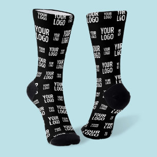 Stylish Image, Design or Business Logo Pattern Socks