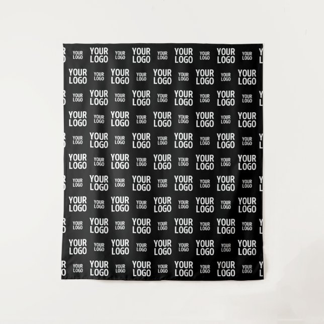 Stylish Image, Design or Business Logo Pattern  Tapestry (Front)