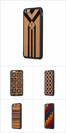 Stylish iPhone 6/6s Plus Wood Cases