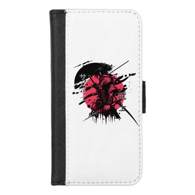 Stylish iPhone Wallet Case – Protective Phone Cove (Front)