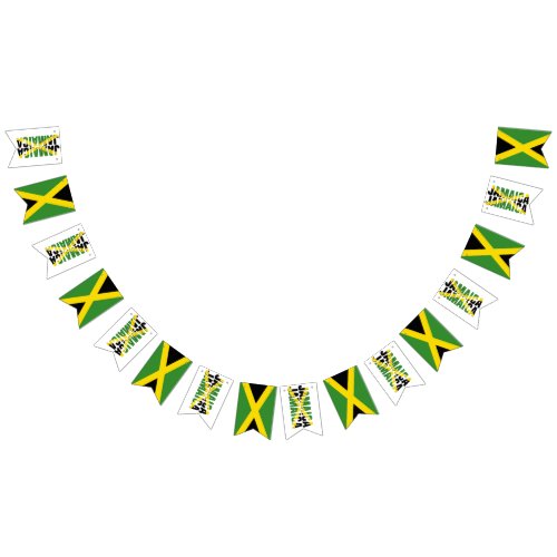 Stylish JAMAICA Bunting Flags