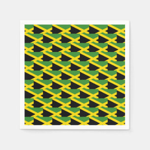 Stylish Jamaica Flag Napkins