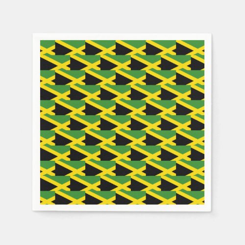 Stylish Jamaica Flag Napkins