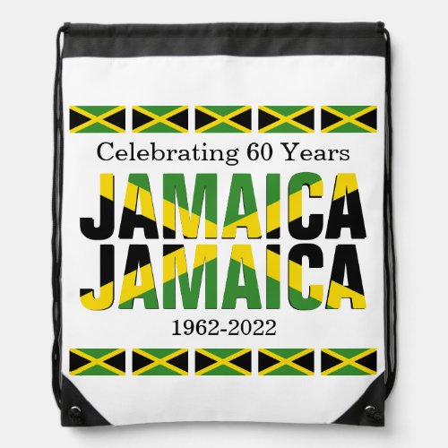 Stylish JAMAICA JAMAICA Drawstring Bag