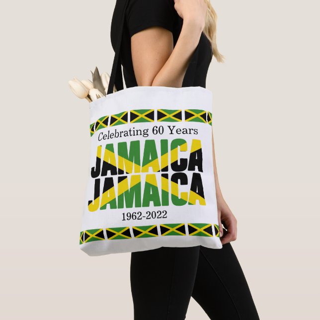 Stylish JAMAICA JAMAICA Tote Bag (Close Up)
