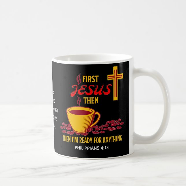 Stylish Jesus Coffee Lover Mug (Right)