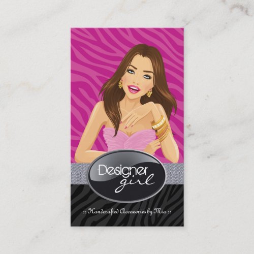 Stylish Jeweller Business Cards
