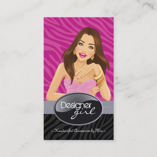 Customizable Stylish Jeweller Business Cards