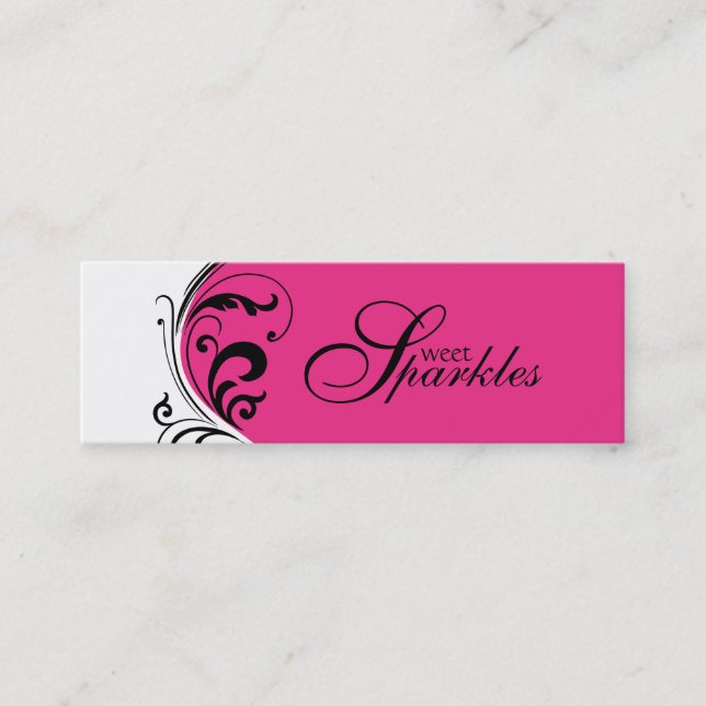 Stylish Jewelry Tags (Front)