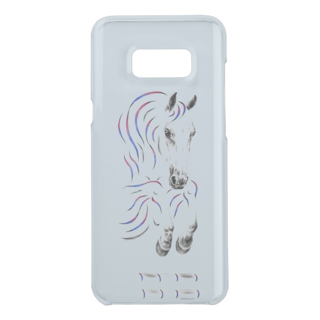 Stylish Jumping Jumper Horse Uncommon Samsung Galaxy Case (Back)
