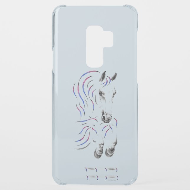 Stylish Jumping Jumper Horse Uncommon Samsung Galaxy Case (Back)
