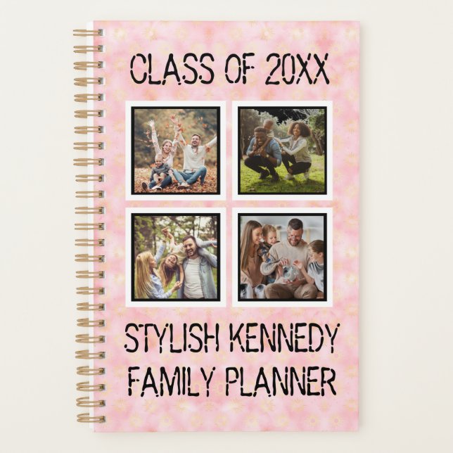 Stylish Kennedy Family Planner - Stay Organized wi (Front)