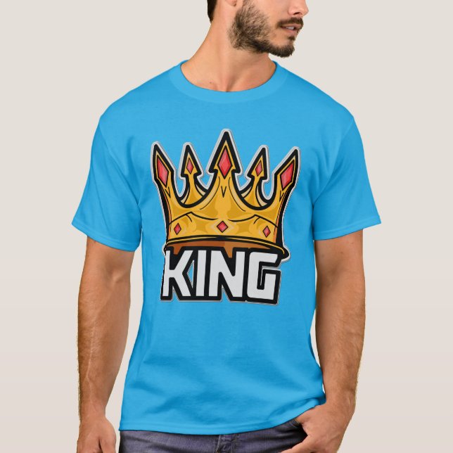 Stylish King Crown T-Shirt  (Front)
