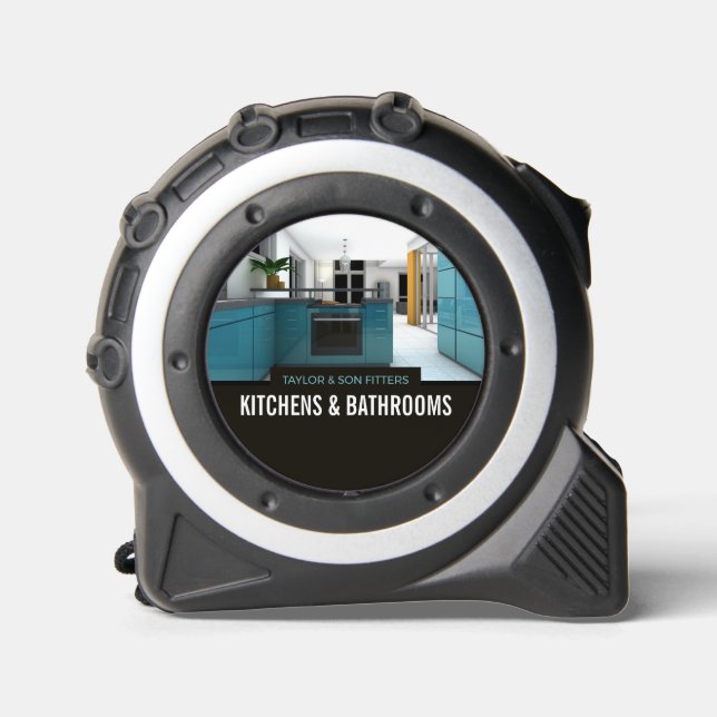 Stylish Kitchen Design, Kitchen & Bathroom Fitter Tape Measure (Front)