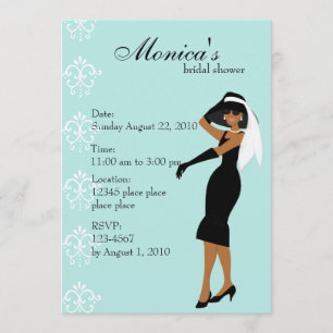 Stylish Lady Invitation