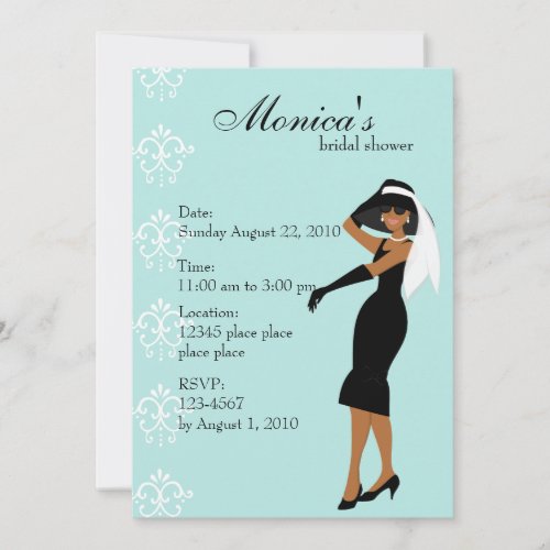 Stylish Lady Invitation