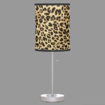 Stylish Leopard Animal Print Table Lamp
