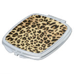 Stylish Leopard Animal Print Vanity Mirror