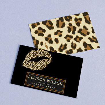 Stylish Leopard Print Kiss